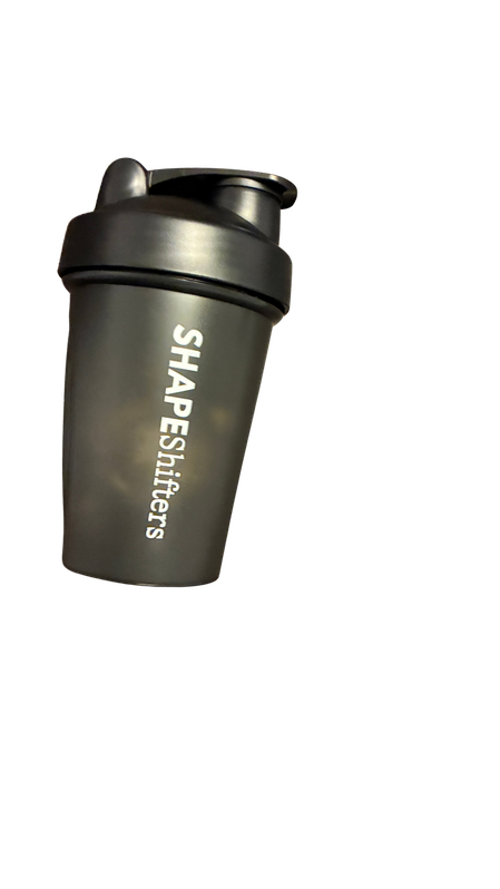 Black Shapeshifters shaker bottle