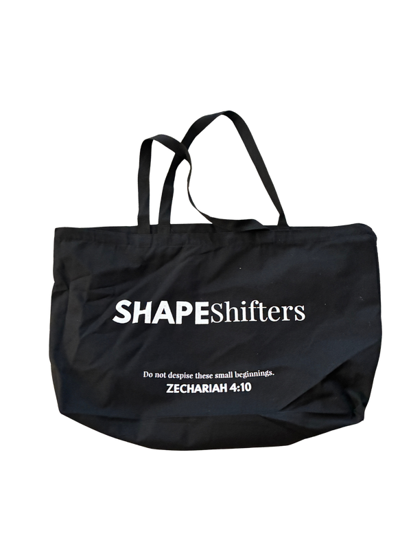 Black Shapeshifters gym duffel bag